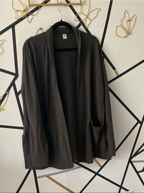 Old Navy Black Open-Front Women's Cardigan
